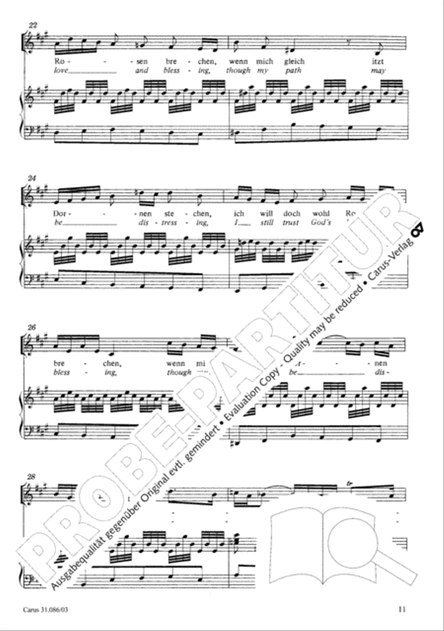 Truly, truly I say to you (Wahrlich, wahrlich, ich sage euch) 4-Part scores gallery preview page 12