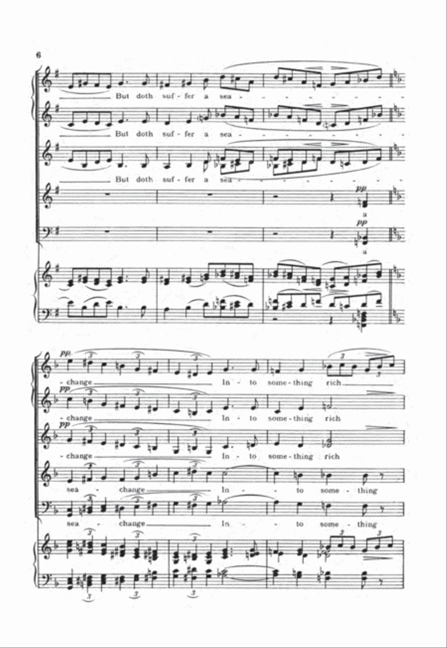 Three Shakespeare Songs ATB scores gallery preview page 6