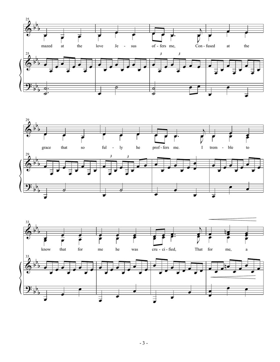 Still Be My Vision (SSA) Still Be My Vision (SSA) SSA scores gallery preview page 4