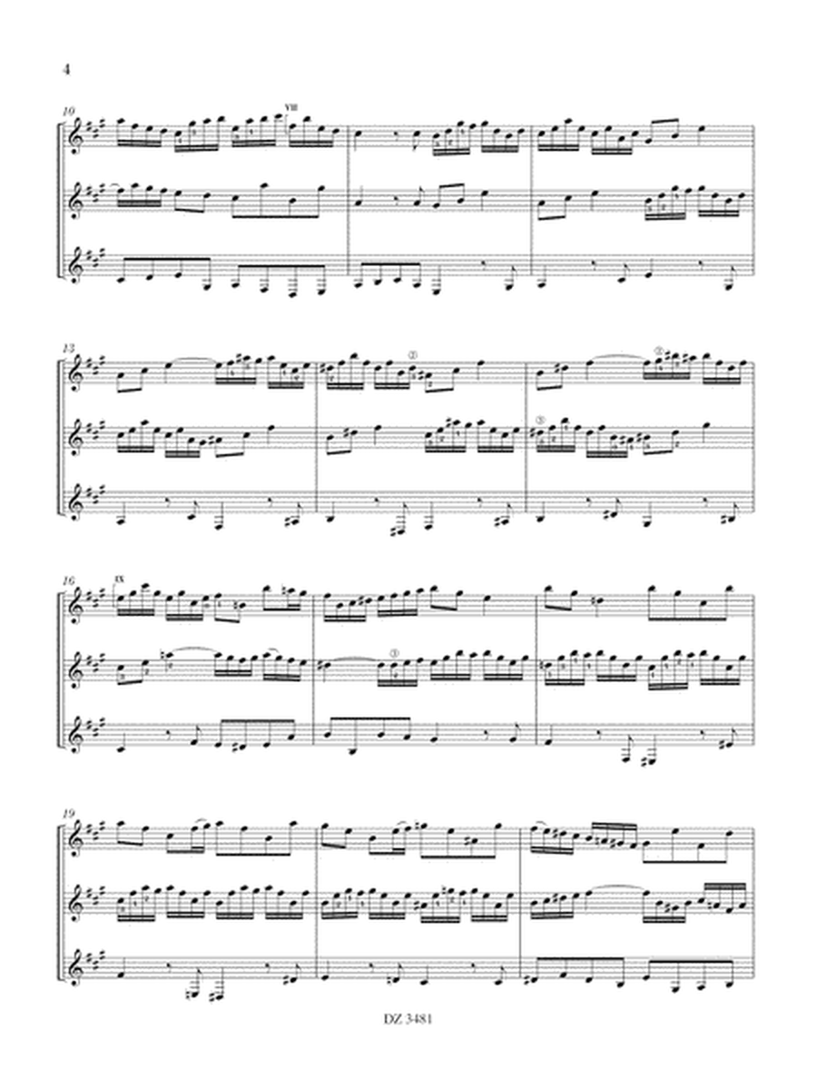 Six Trio Sonatas, Sonata I