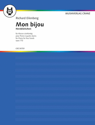 Book cover for Eilenberg R Mon Bijou Op172 (fk)