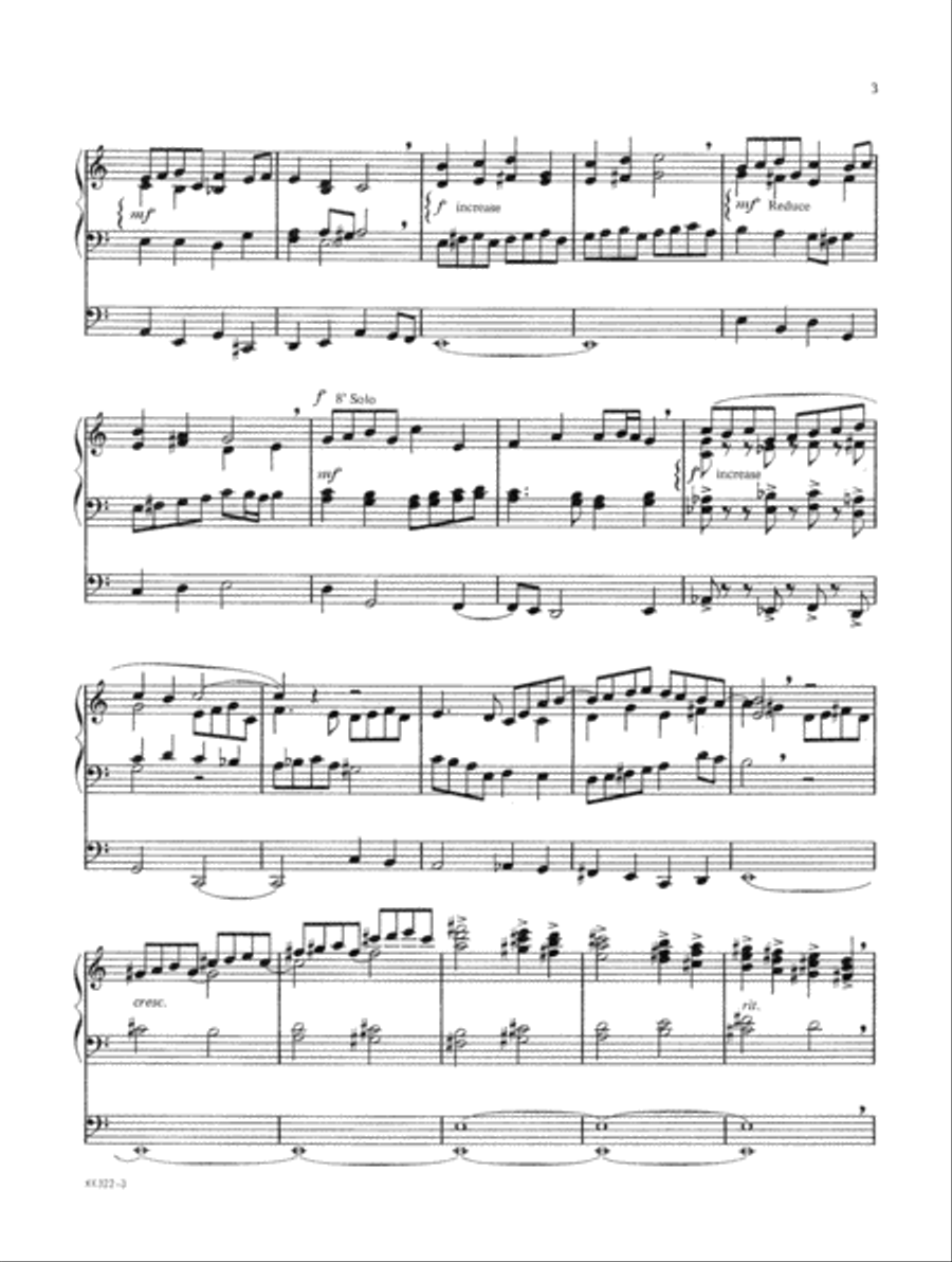 Suite Of Easter Hymns For Organ Organ Solo scores gallery preview page 5