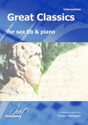Book cover for Great Classics For Saxophone Eb and Piano