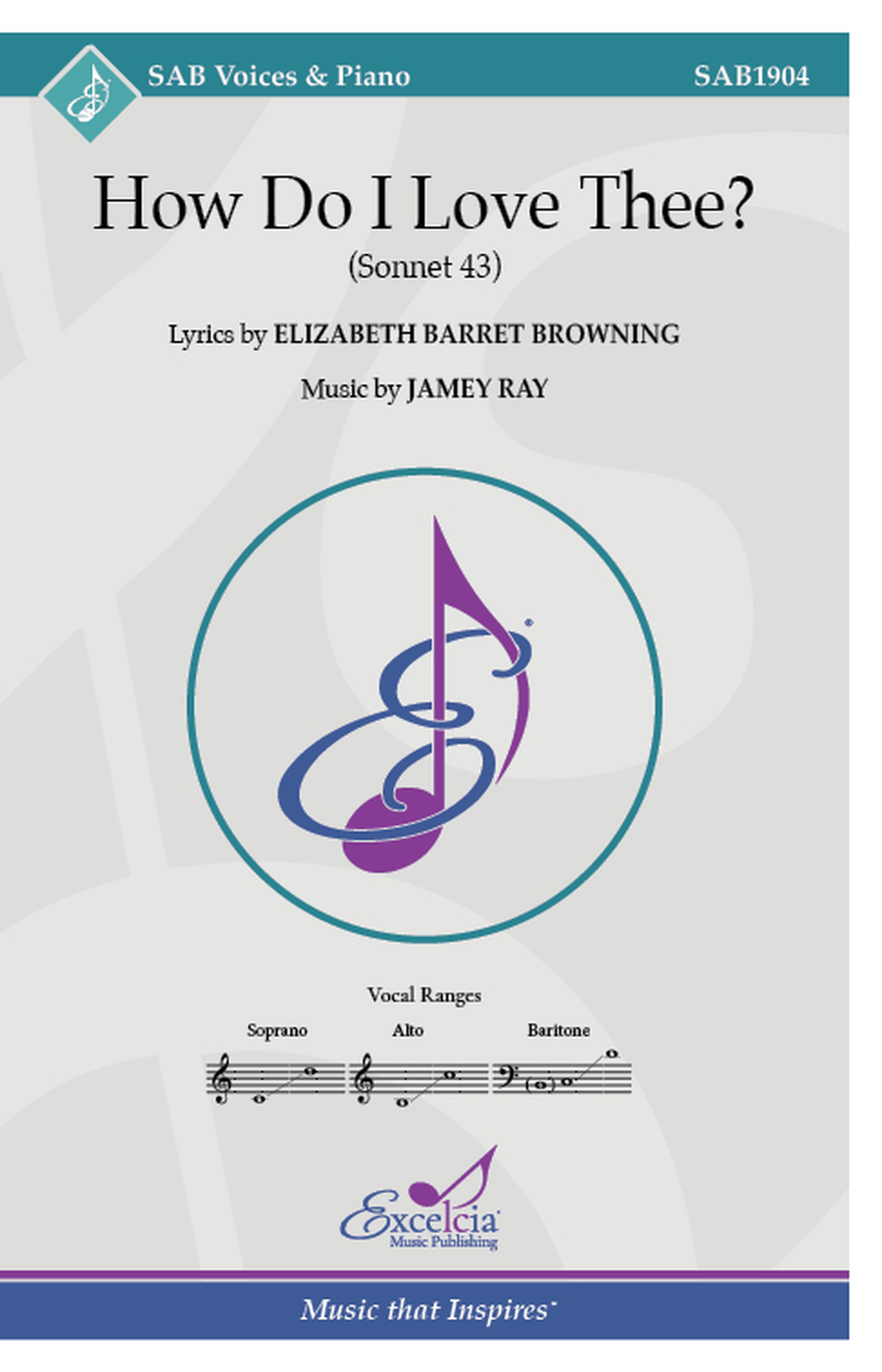 How Do I Love Thee? 3-Part scores gallery preview page 1