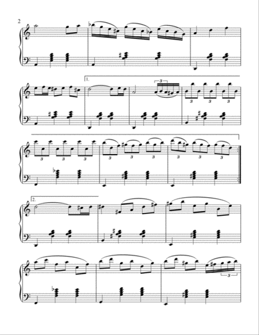 Sunrise, Sunset Piano Solo scores gallery preview page 3