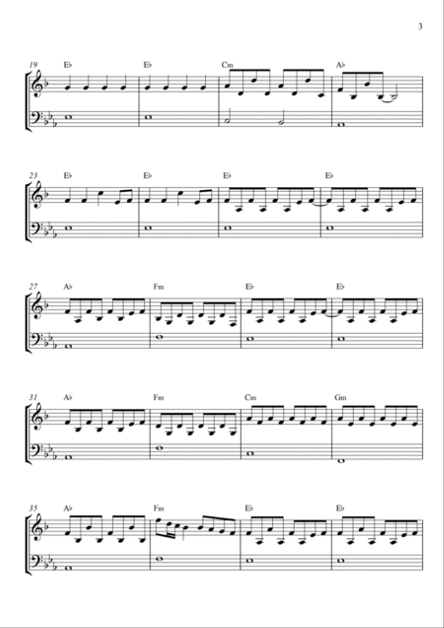 The Climb The Climb Brass Duet scores gallery preview page 3