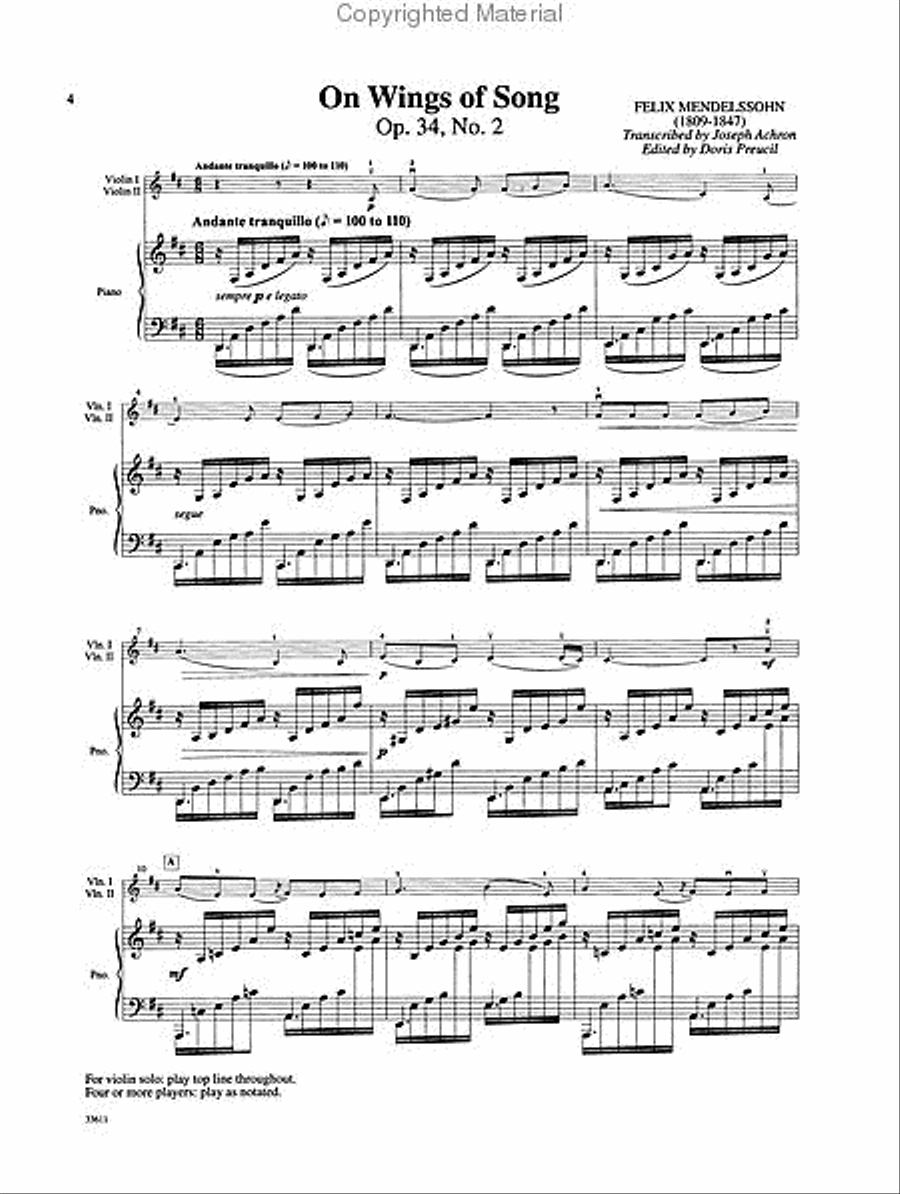 Singing Violins Singing Violins Violin scores gallery preview page 2