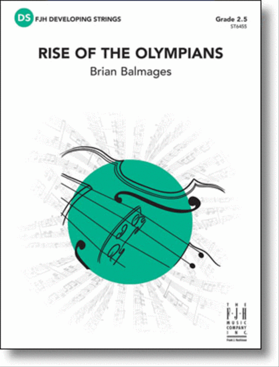 Rise of the Olympians String Orchestra scores gallery preview page 1