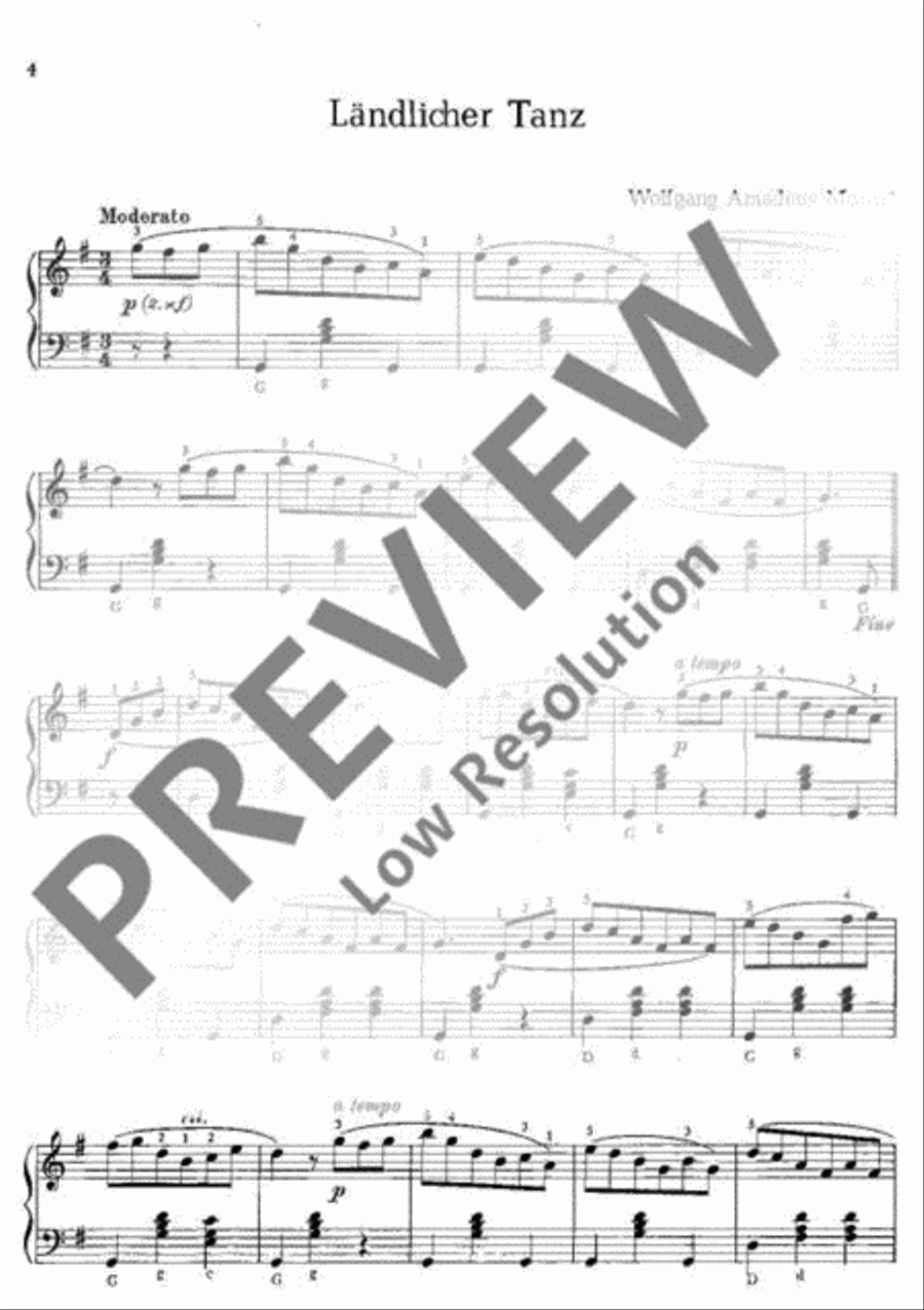 Kleine Tänze großer Meister Accordion scores gallery preview page 5