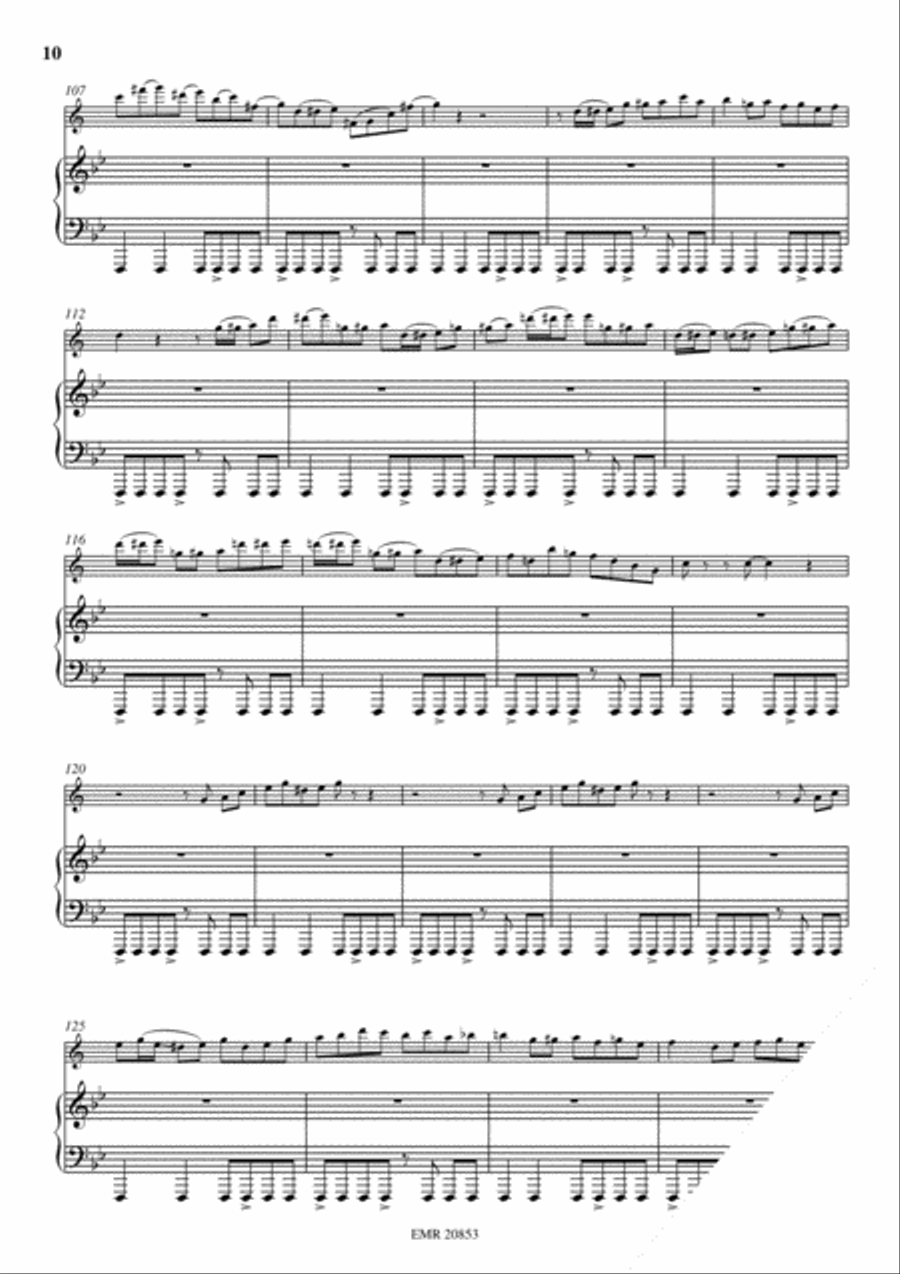 Concerto For Clarinet Clarinet Solo scores gallery preview page 10