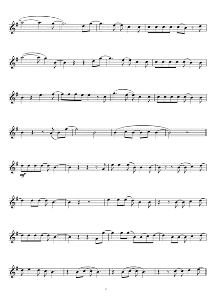 This Is The Last Time This Is The Last Time Flute Solo scores gallery preview page 2
