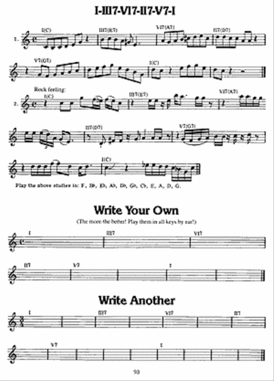 Complete Jazz Clarinet Book Clarinet scores gallery preview page 4