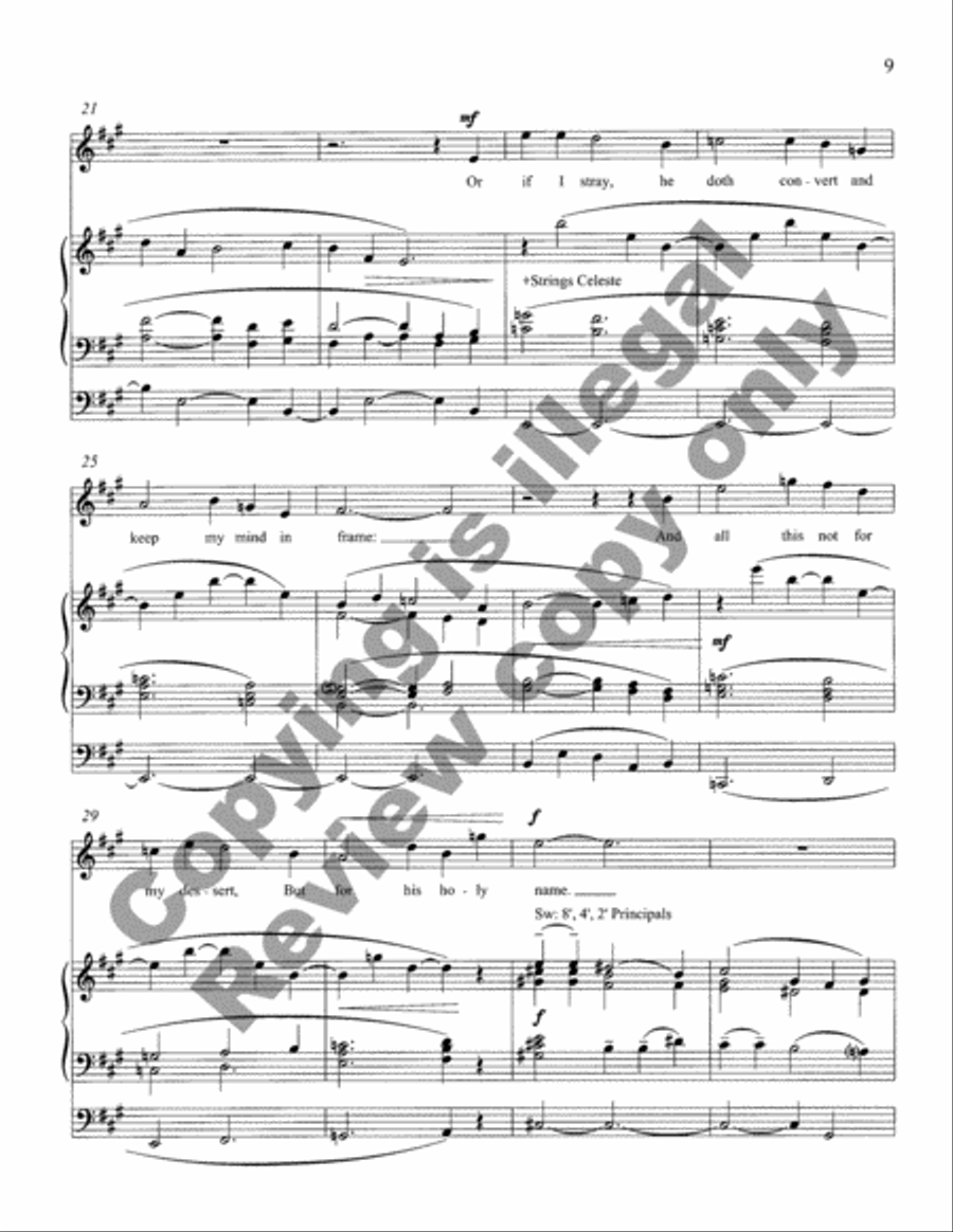 Songs of Consolation High Voice scores gallery preview page 8