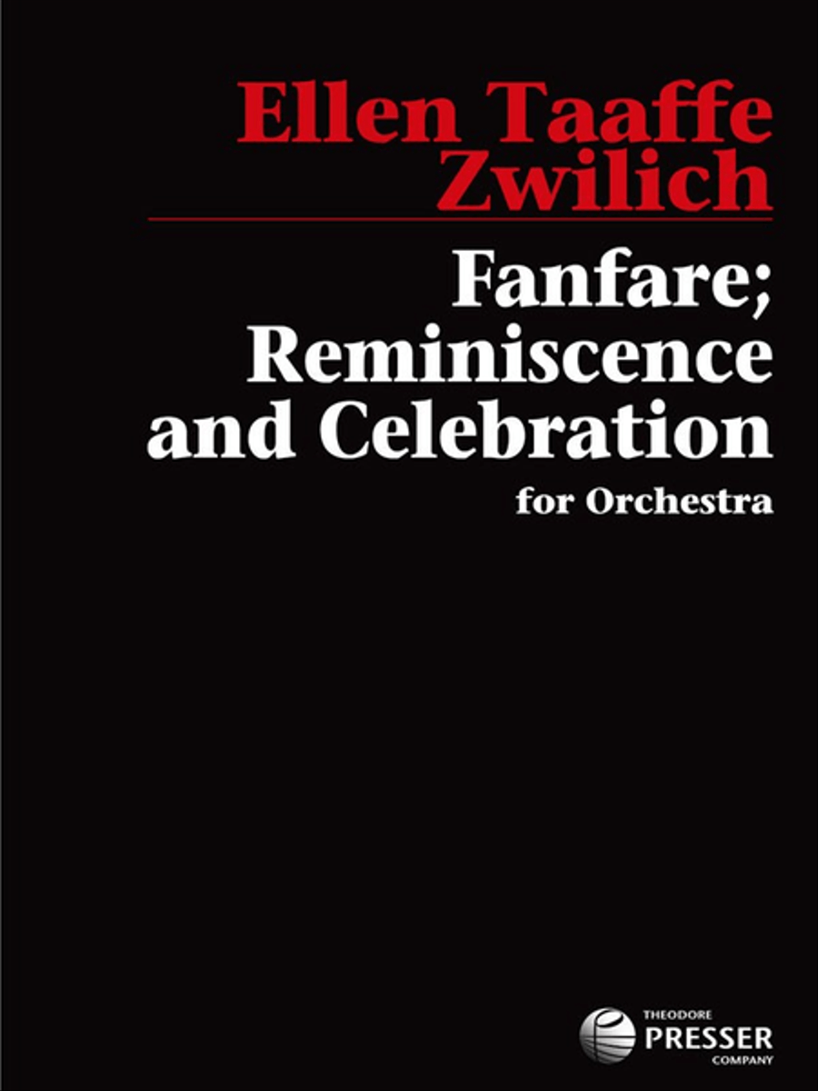 Fanfare, Reminiscence and Celebration Orchestra scores gallery preview page 1