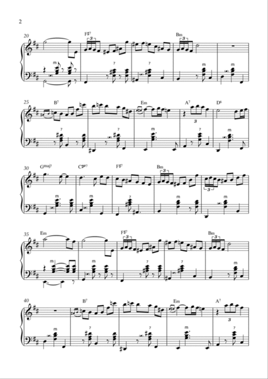 Waltz For Nicky Accordion scores gallery preview page 2