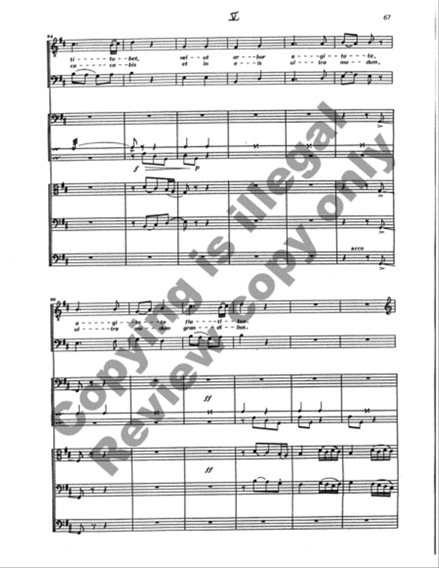 Cantata Rustica (Full/Choral Score) Choir scores gallery preview page 144
