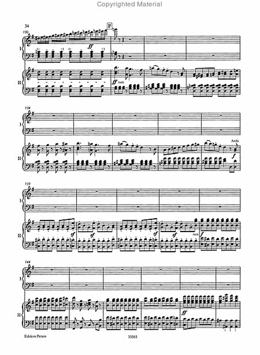 Piano Concerto No. 1 in G minor Op. 25 (Edition for 2 Pianos)