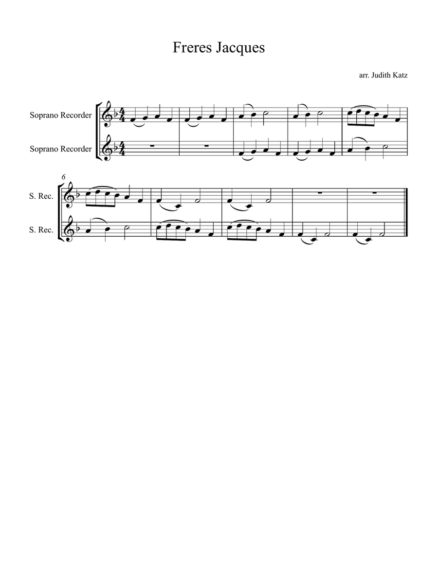 Recorder Duet Collection Woodwind Duet scores gallery preview page 3