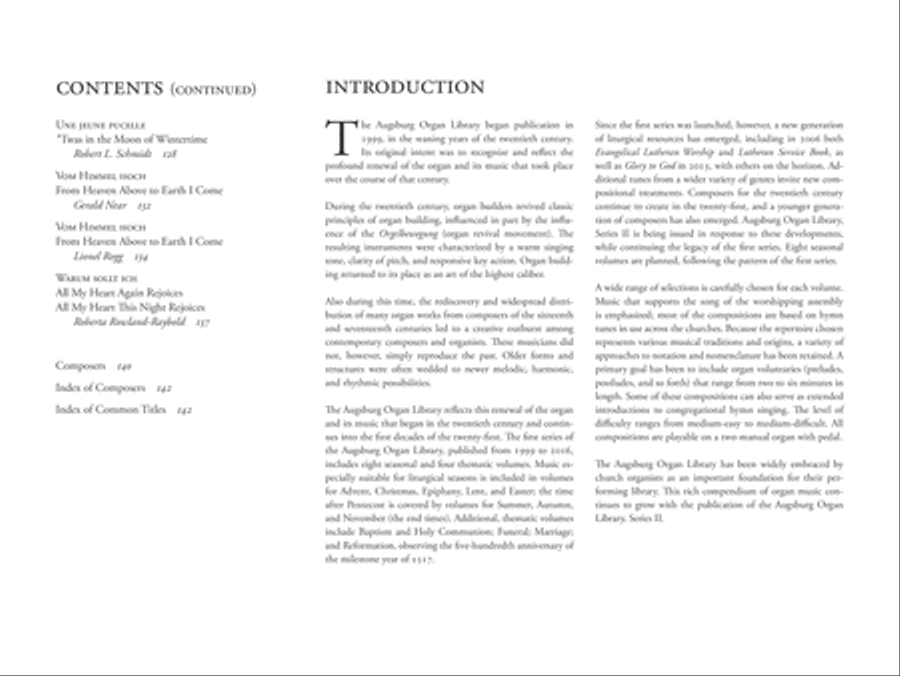 Augsburg Organ Library Series 2: Christmas Organ Solo scores gallery preview page 4