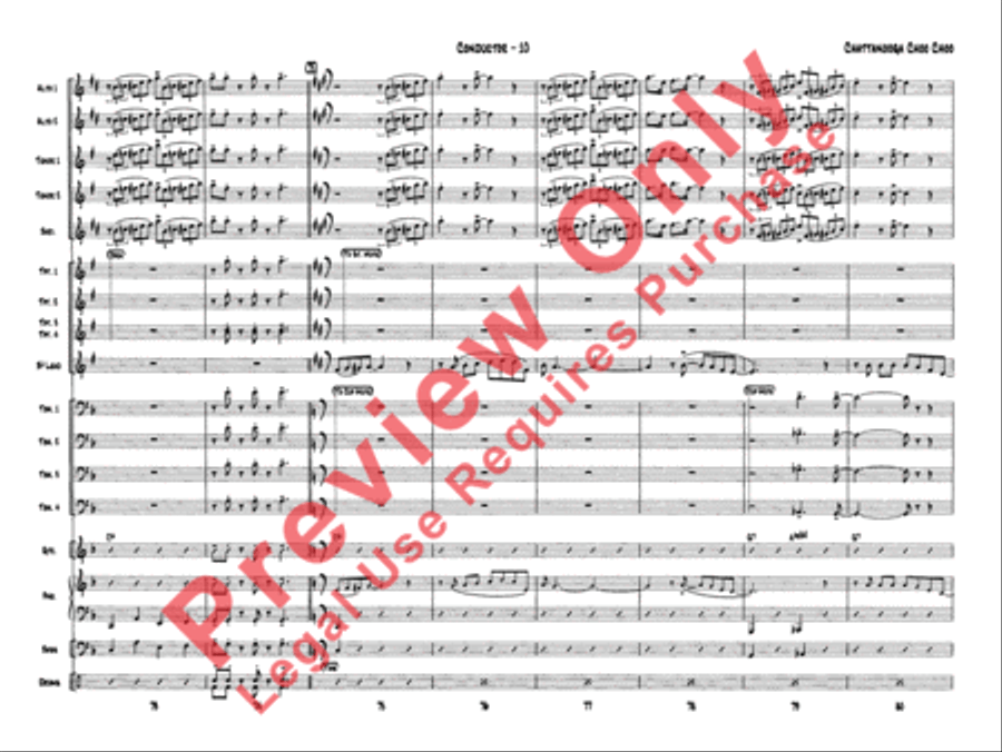 Chattanooga Choo Choo Chattanooga Choo Choo Jazz Ensemble scores gallery preview page 12