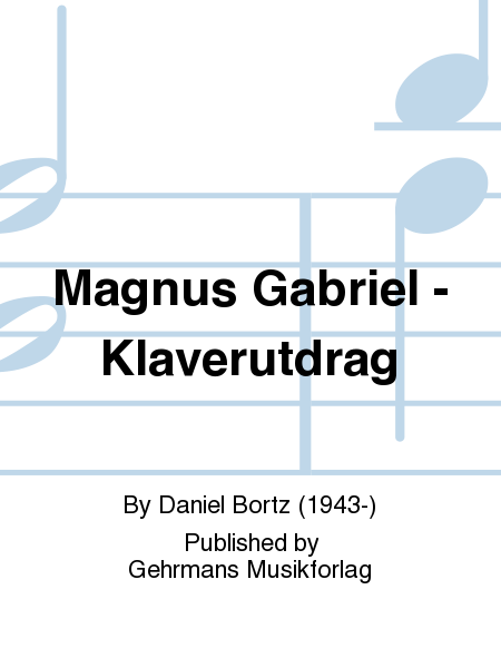 Magnus Gabriel - Klaverutdrag