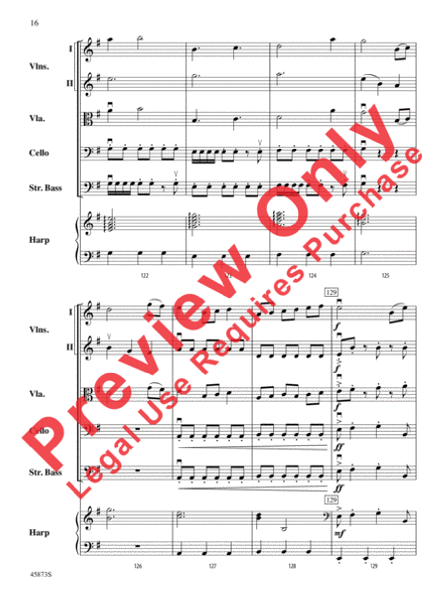 Rogue Rider Rogue Rider String Orchestra scores gallery preview page 16