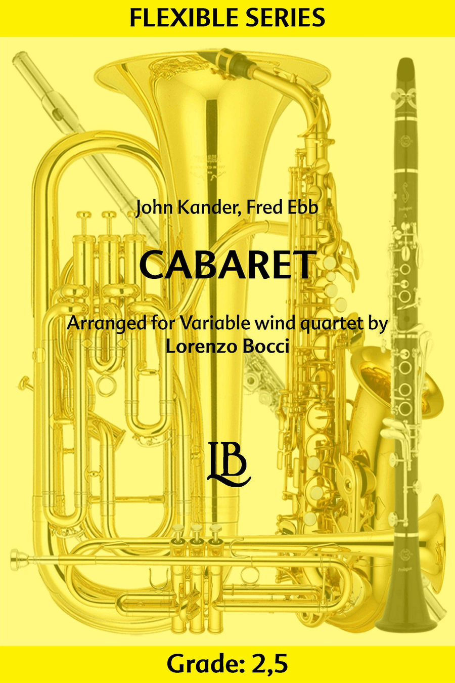 Cabaret Concert Band scores gallery preview page 1