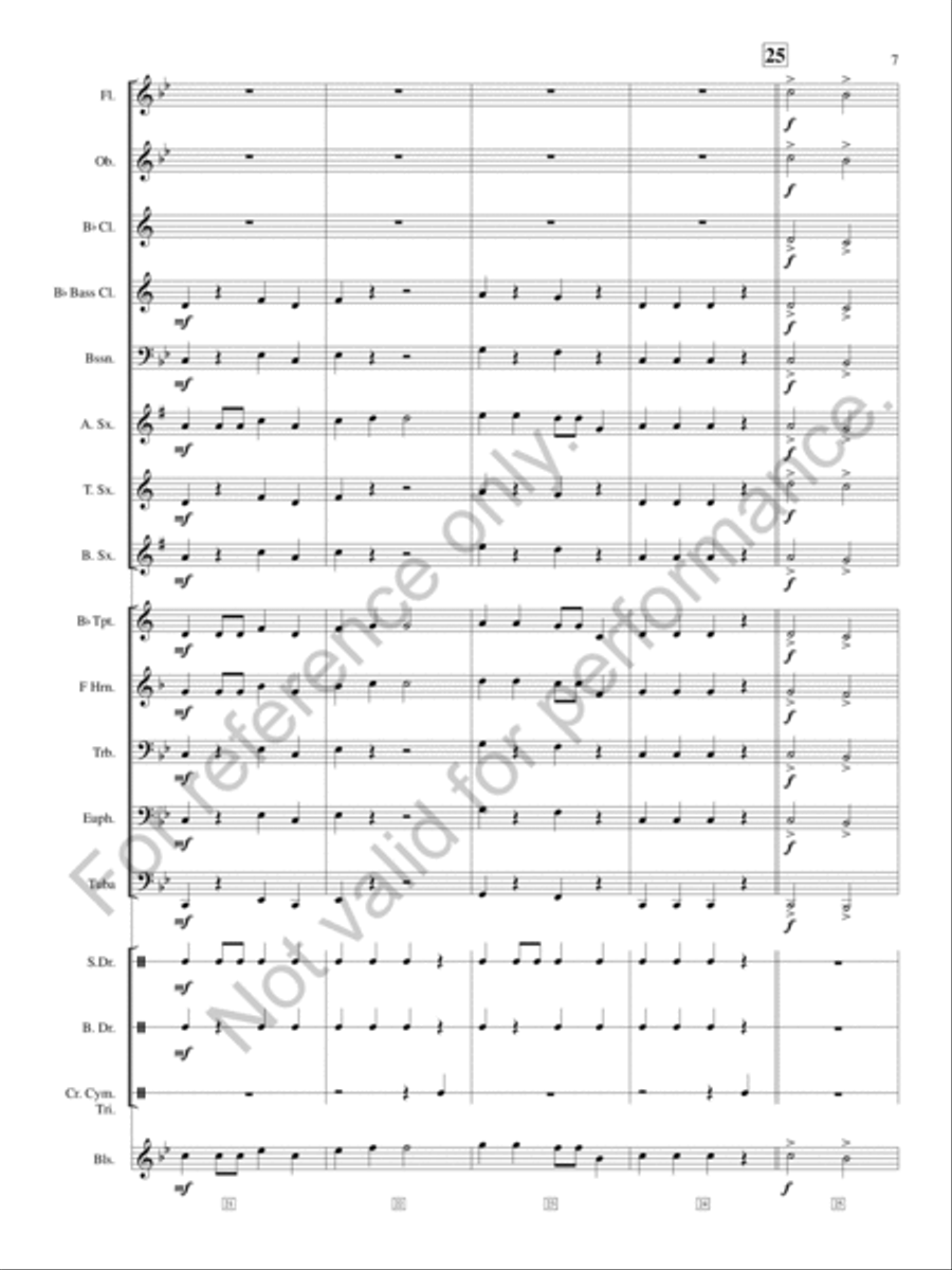Shadowdance Shadowdance Concert Band scores gallery preview page 8