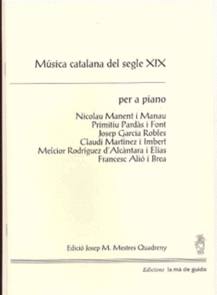 Musica catalana del segle XIX per a piano
