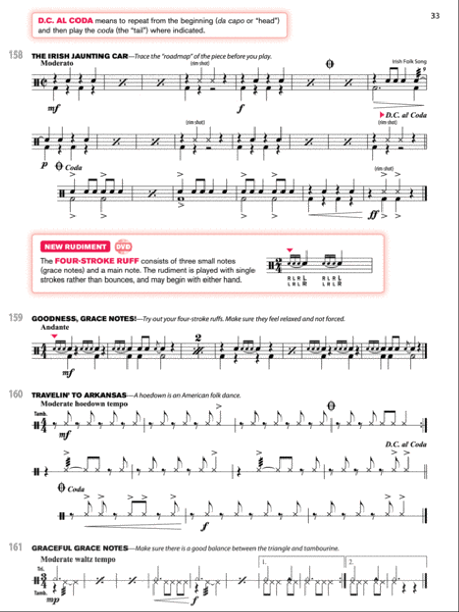 Sound Innovations for Concert Band Concert Band Methods scores gallery preview page 4