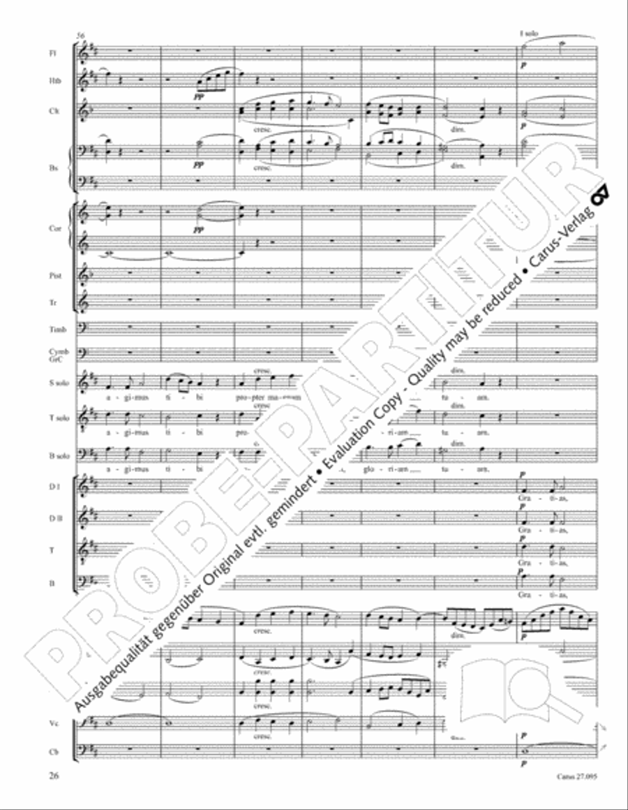Messe solennelle de sainte Cecile STB scores gallery preview page 39