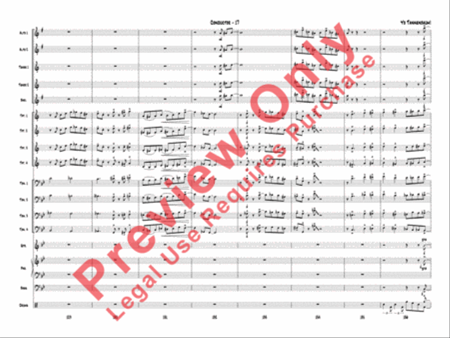 Yo Tannenbaum! Jazz Ensemble scores gallery preview page 20