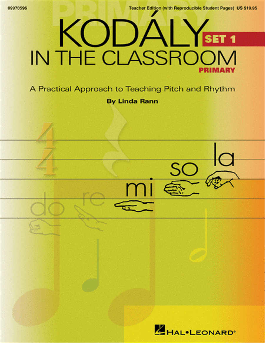 Kodaly in the Classroom – Primary (Set I) Choir scores gallery preview page 1