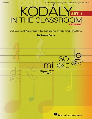 Book cover for Kodaly in the Classroom – Primary (Set I)