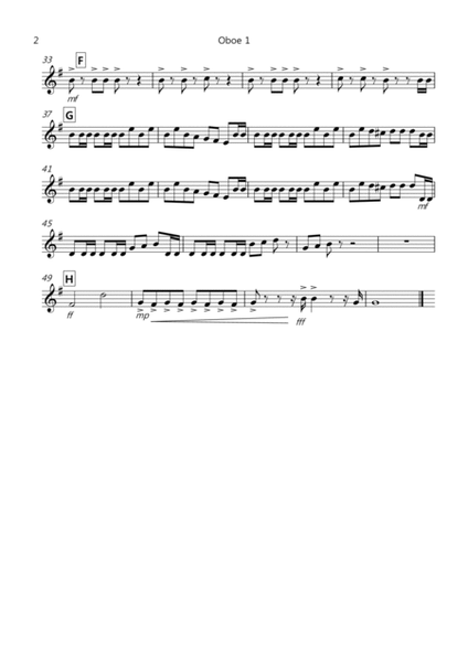 William Tell Overture for Double Reed Quartet image number null