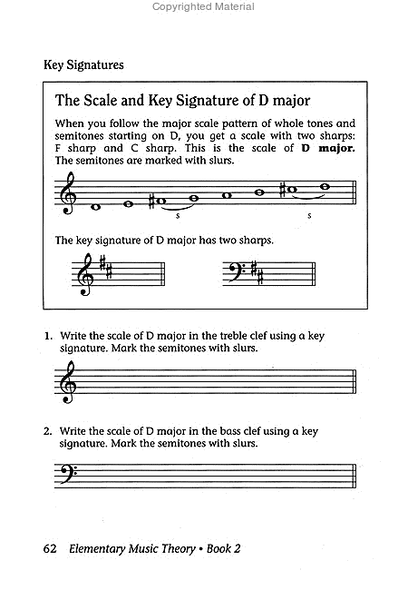 Elementary Music Theory, 2nd Edition: Book 2