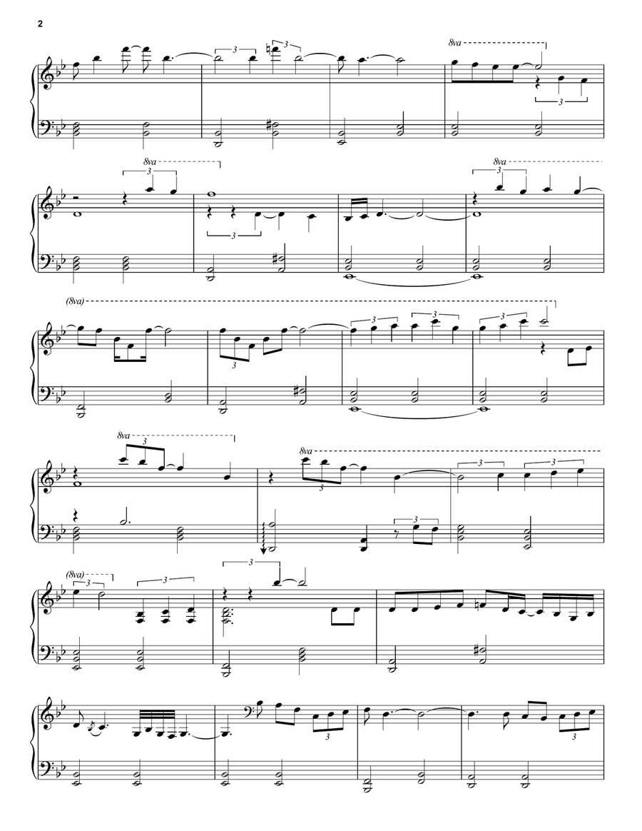 Dave's Song (from Nomadland) Piano Solo scores gallery preview page 2