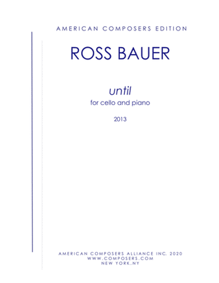 Book cover for [Bauer] until