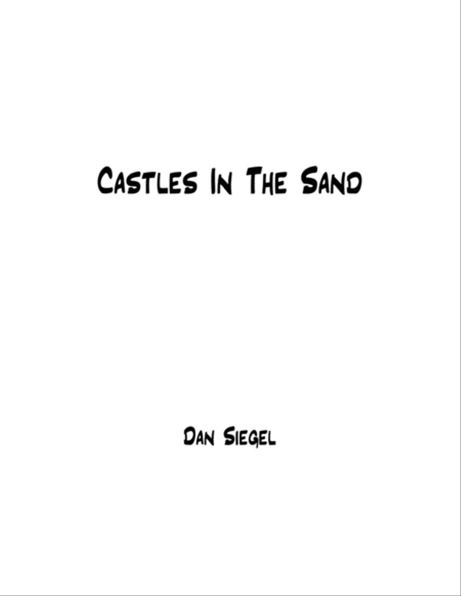 Castles In The Sand Castles In The Sand Piano Solo scores gallery preview page 1