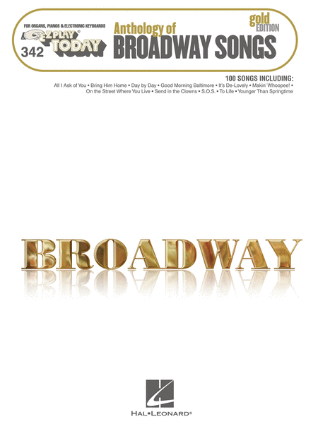 Anthology of Broadway Songs - Gold Edition