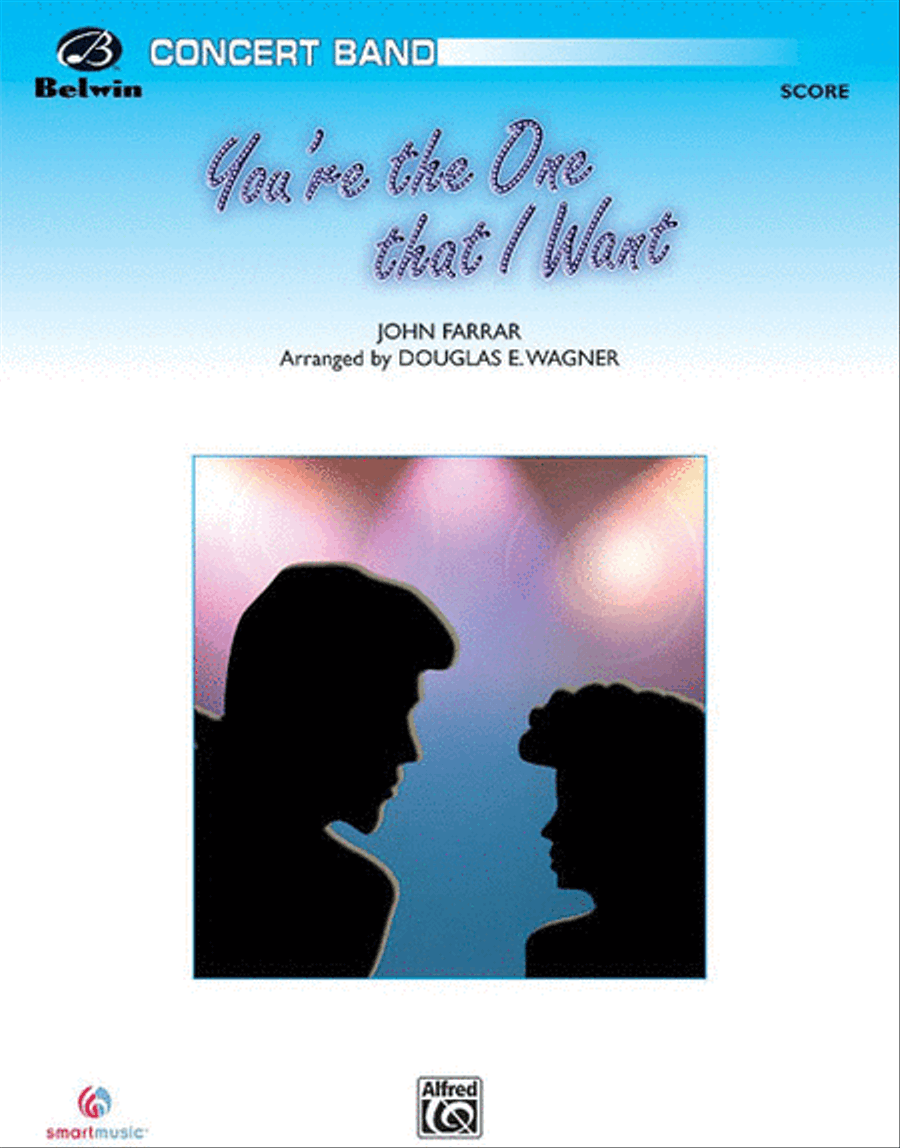 You're the One That I Want Concert Band scores gallery preview page 1