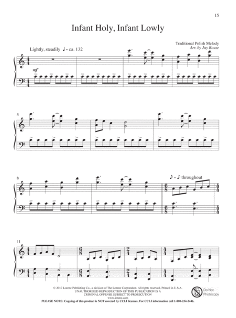 A Still and Silent Night A Still and Silent Night Piano Solo scores gallery preview page 7