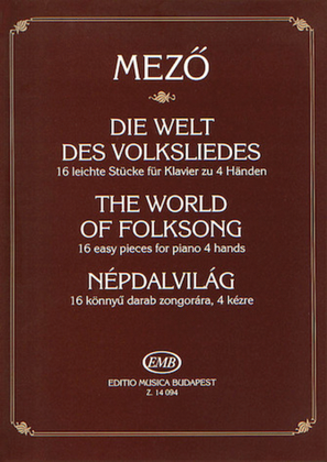 Book cover for The World of Folksong