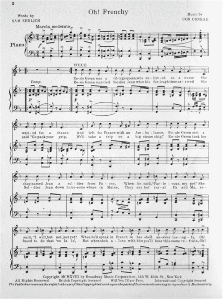 Oh Frenchy Voice scores gallery preview page 2