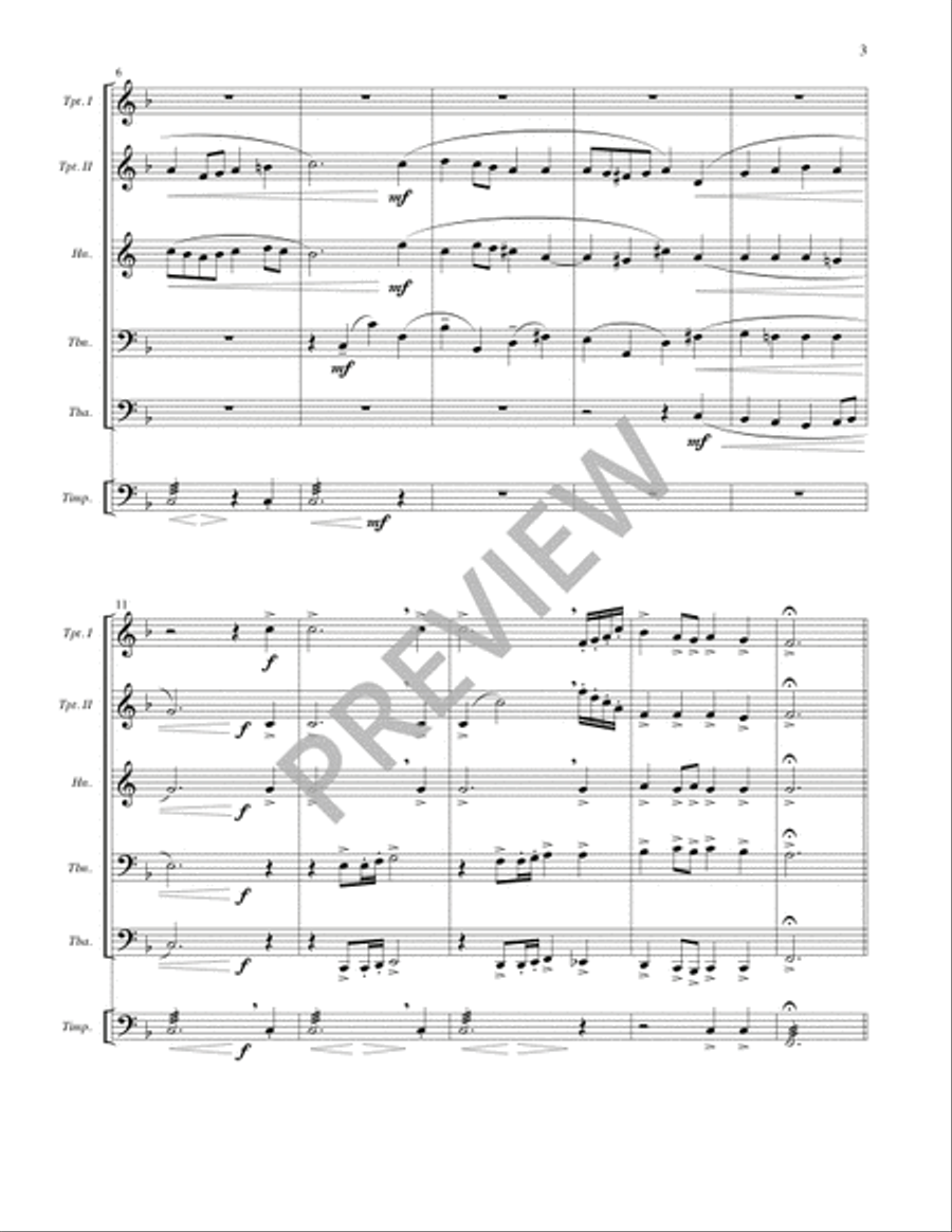 Rejoice, You Pure In Heart - Full Score and Parts 4-Part scores gallery preview page 4
