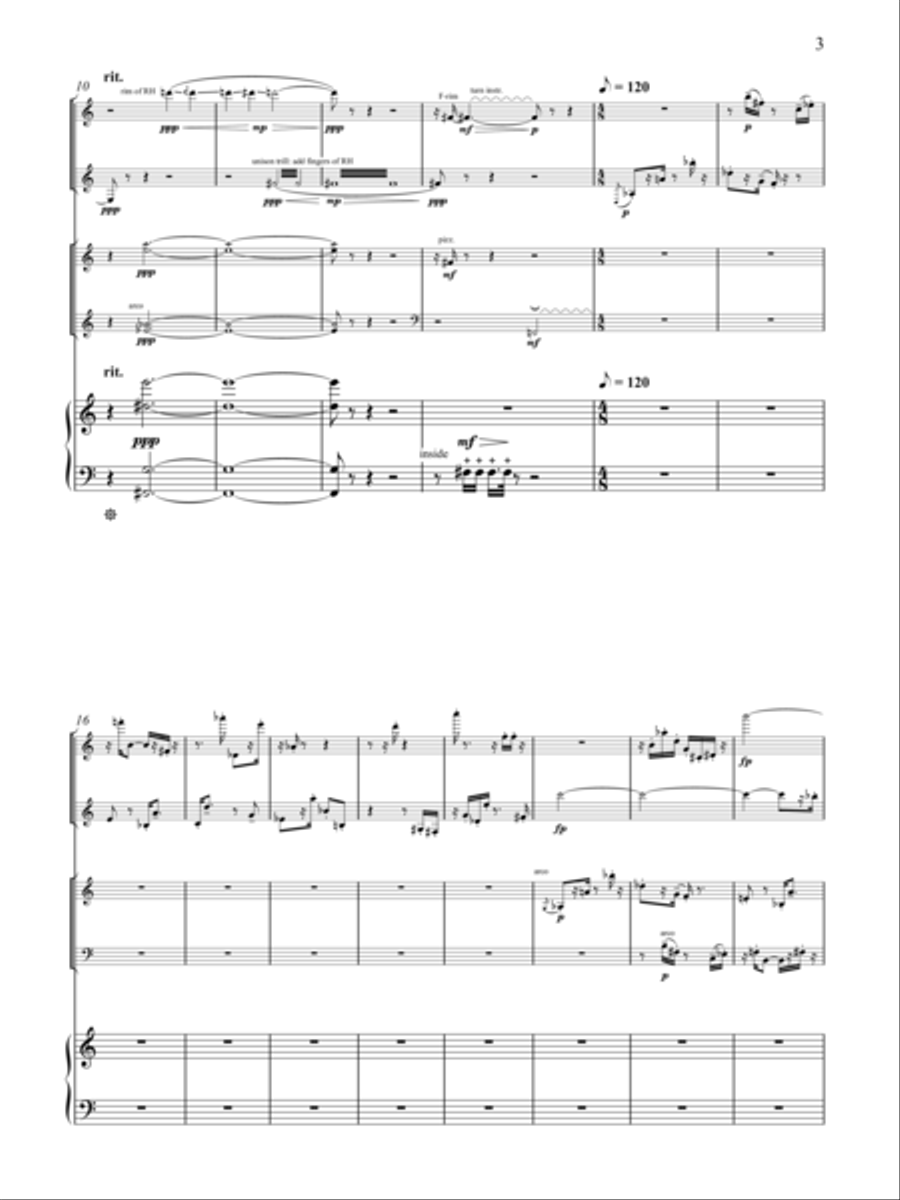 Dhyana Dhyana Clarinet scores gallery preview page 3