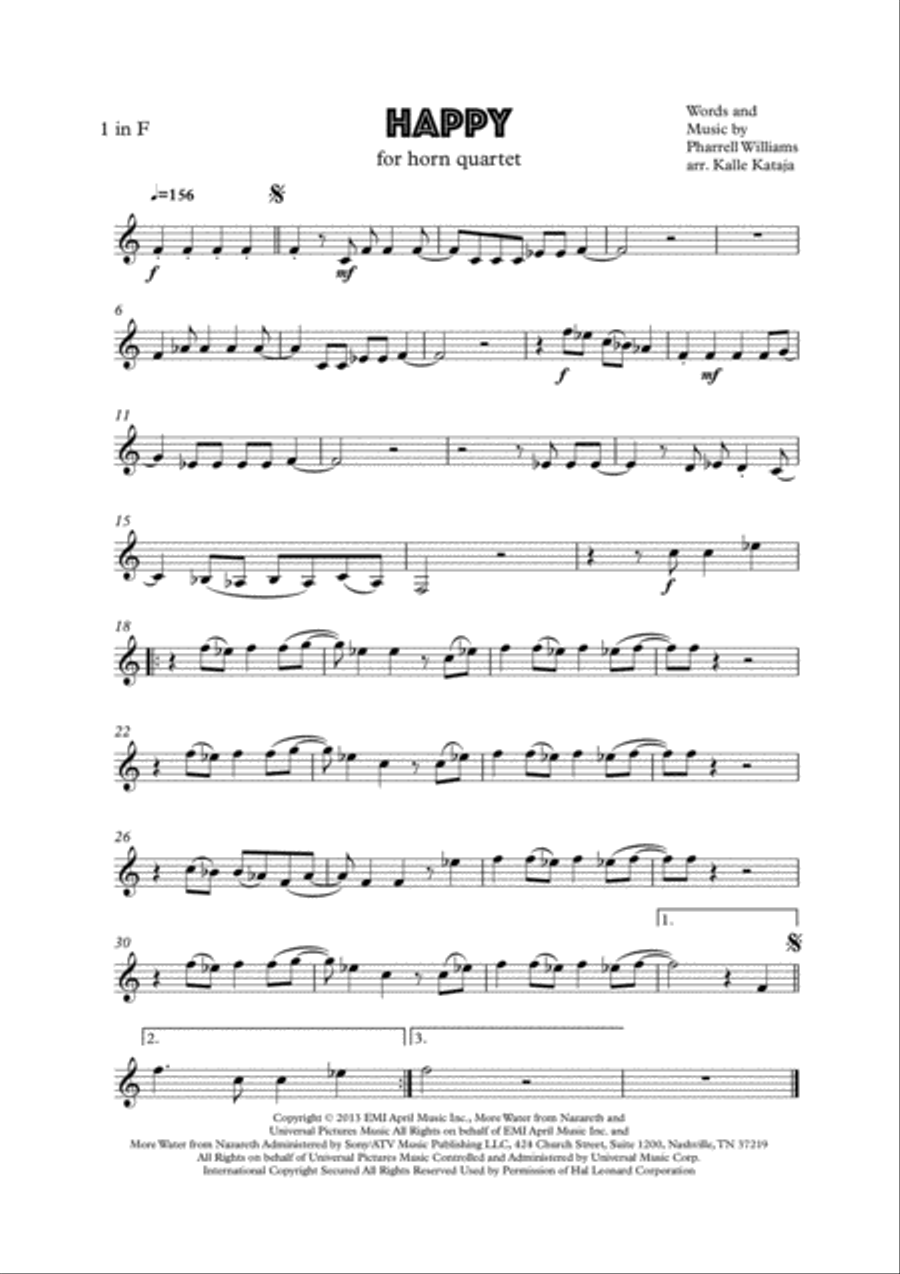 Happy Brass Ensemble scores gallery preview page 4