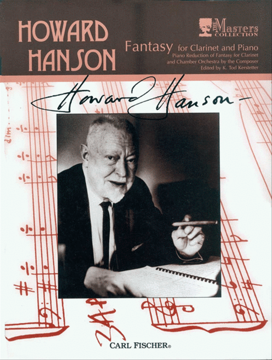Fantasy For Clarinet And Piano Clarinet Solo scores gallery preview page 1
