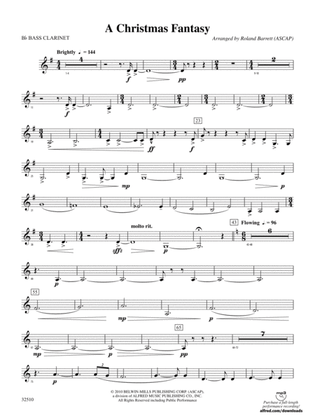 A Christmas Fantasy: B-flat Bass Clarinet