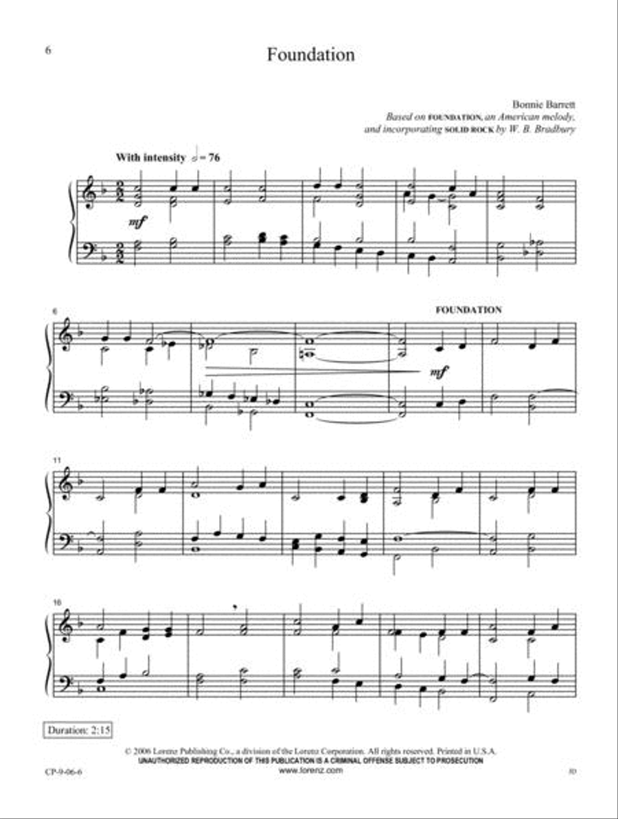 The Church Pianist's Library, Vol. 1 Piano Solo scores gallery preview page 4